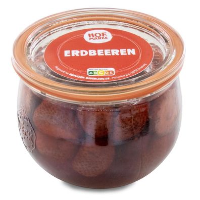 Erdbeeren eingekocht