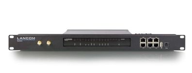 Lancom Rack Mount Plus, Schwarz, 1U, LANCOM, 48,3 cm (19"), 483 mm, 160 mm