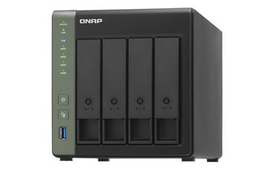 QNAP TS-431X3, NAS, Tower, Annapurna Labs, Alpine AL-314, Schwarz