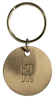 PETS Hundemarke Hot Dog, gold, 15488 1 St