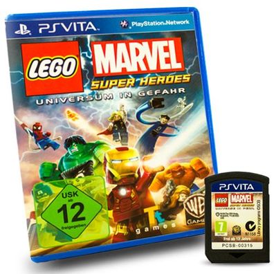 PS Vita Spiel Lego Marvel Super Heroes Universum in Gefahr