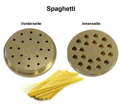 Matrize Nudelformscheibe Spaghetti Ø 5,7 cm Nudelmaschinen Fimar MPF 2,5 N / MPF 4