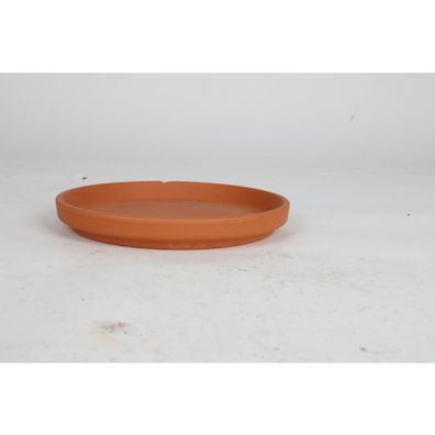 5x Terrakotta Untersetzer 22cm Pflanzentöpfe Teller Blumentopf Gefäß Kübel Braun
