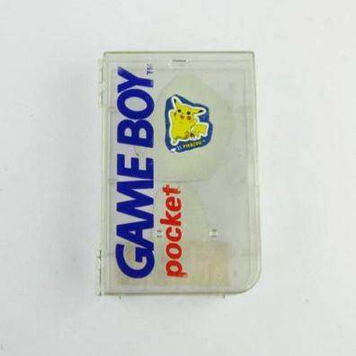 Original Nintendo Gameboy POCKET Transportbox Transparent (B-Ware) #
