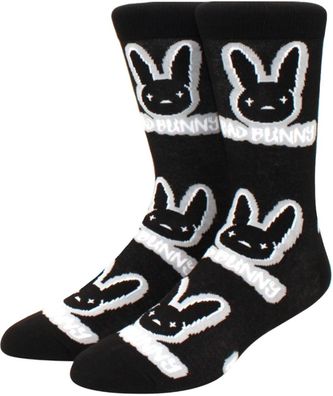 Bad Bunny Socken - Wrestling Elite Superstars Ultimate Warrior WWE Motiv-Socken