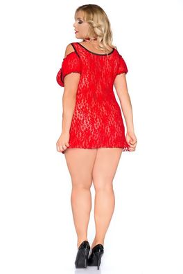 rotes Chemise SB/1008 Sexy Base Kollektion by Andalea