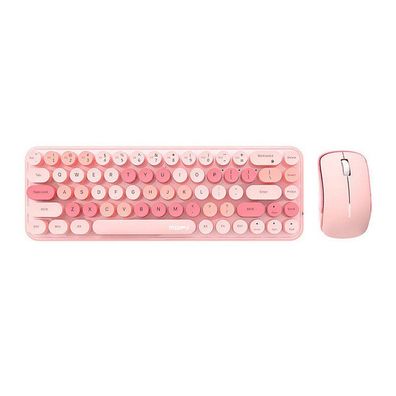 MOFII - SMK-676367AG Pink - Tastatur- und Maus-Set