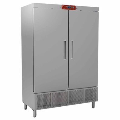 Gewerbe Edelstahl Umluft Kühlschrank 1100L mit 6 Rosten 1385x720x2065mm Gastlando