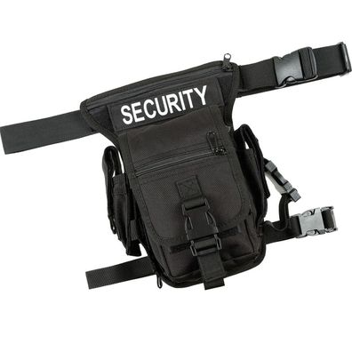 MFH Hip Bag "Security", schwarz Hüfttasche Bauchtasche Gürteltasche Gürtelbefestigung