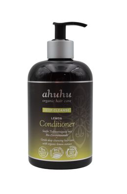 ahuhu organic hair care Deep Cleanse Lemon Conditioner 500ml Tiefenreinigend