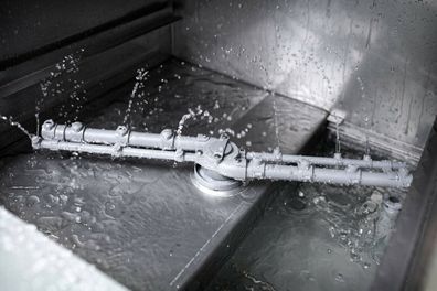 Gastro Geschirrspülmaschine Korb 50x50 230V inkl Klar-u Reinigerdosier- u Ablaufpumpe