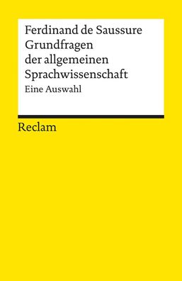 Grundfragen der allgemeinen Sprachwissenschaft, Ferdinand de Saussure