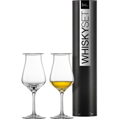 Eisch Malt Whiskyglas Jeunesse 2-teiliges Set Geschenkröhre 514/900 | Spirituosenglas