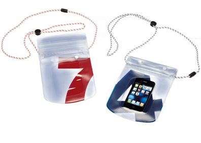 C4S, Sea Pouch Telefonhülle wasserdicht, Navy/ Rot