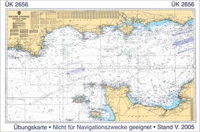 L´Ocean, SSS Ausbildungsset Seekarte BA 2656 + Begleitheft + Übungsaufgaben + Köch