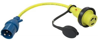 Lindemann, Adapter CEE-Stecker- NEMA-Marinco Kupplung, 16A