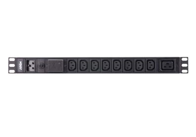 ATEN PE0209SG 19Zoll Stromverteilung 1HE 9-Port C13 + 1x C19 Basic PDU mit Übers