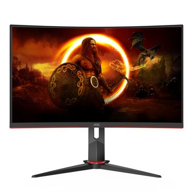 AOC CQ27G2S/ BK, 68,6 cm (27"), 2560 x 1440 Pixel, Quad HD, 4 ms, Schwarz, Rot