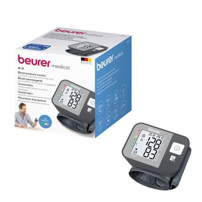Beurer Handgelenk-Blutdruckmessgerät BC 27 - B09ZY5MQWH | Packung (1 Stück)