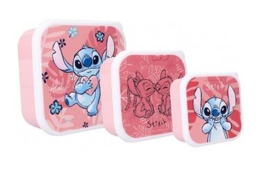 Lilo & Stitch Lunchset 3-in-1 Snackbox Lunchpaket Butterbrotbox