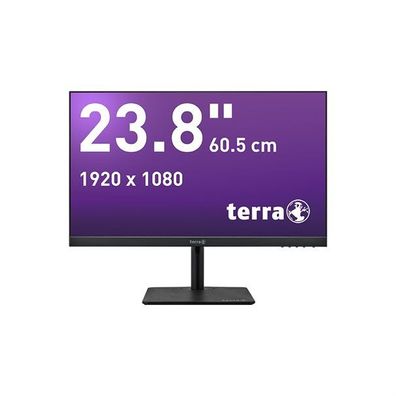 TERRA 3030221, 60,5 cm (23.8"), 1920 x 1080 Pixel, Full HD, LED, 5 ms, Schwarz