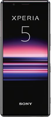 Sony Xperia 5 128GB Single-SIM Black Neuware ohne Vertrag ohne OVP (J8210)