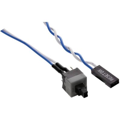 InLine® 26648A Strom Reset-Taster, mit Kabel, 0,3m