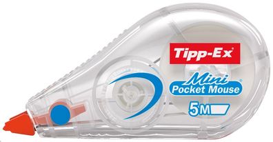 10x TIPP EX 901817/8221351 Korrekturroller "Mini Pocket Mouse" 5 mm x 6 m