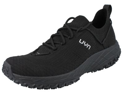 UYN Urban Trail Naked Herren Halbschuhe Schlüpfschuhe Sneaker schwarz Merinowolle