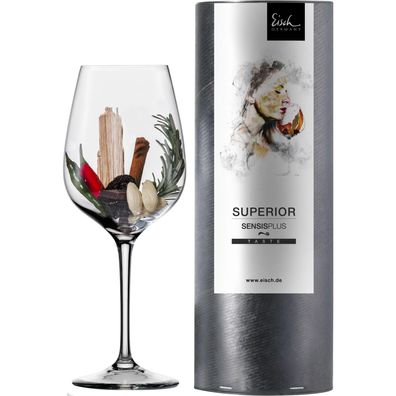 Eisch Bordeauxglas Superior Sensisplus in Geschenkröhre 500/21 | Weinglas