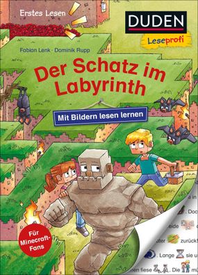 Duden Leseprofi - Mit Bildern lesen lernen: Der Schatz im Labyrinth, Fabian ...