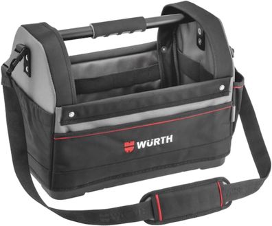 Würth Werkzeugtasche mit Kunststoffboden, robust vielseitig, abnehmbarer Schultergurt