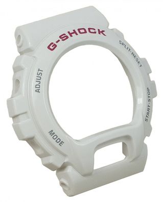 Casio | G-Shock GLX-6900 Bezel Lünette weiß mit roter Schrift