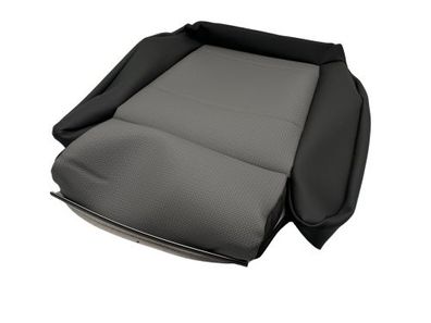 OEM VW Sitzbezug Fahrersitz Sitz links Crafter 7C schwarz Sitzverlängerung Grau