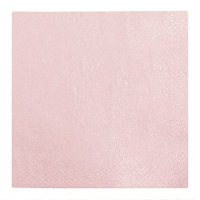 Lunchservietten „Pearl Effect antique rose“, 33x33 cm, 3-lagig, Home Fashion®, 20 Stü