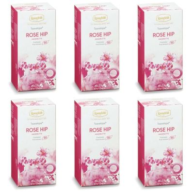 75,73 Euro/ 1 kg) Teavelope® Rose Hip (Hagebutte) BIO 6er Packung