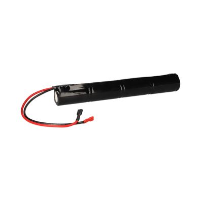 Notleuchtenakku NiCd 4,8V 4500mAh L1x4 Mono D mit Kabel und Faston-Buchsen -4,8mm ...