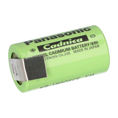 Panasonic KR-1800SCE Sub C 1.2V 1800mAh Ni-Cd Z Lötfahne