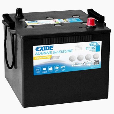 Exide Bleigel Akku ES 1200 ersetzt G110 12V 110Ah