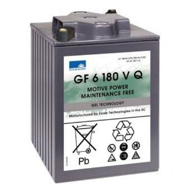 Exide Sonnenschein GF 06 180 V Q dryfit Blei Gel Antriebsbatterie 6V 180Ah (5h) VRLA