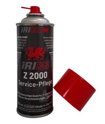 Irion Service- Pflegespray, Z 2000, Schmiermittel, Reiniger, Schmutzlöser, 400ml