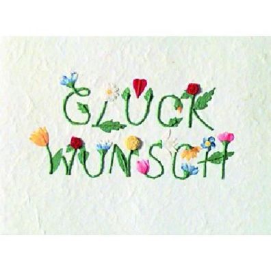 Räder Schrift Karte Glückwunsch, 41621 1 St