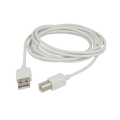 Networx USB 2.0 Kabel Datenübertragung Typ A auf Typ B 2 m weiß