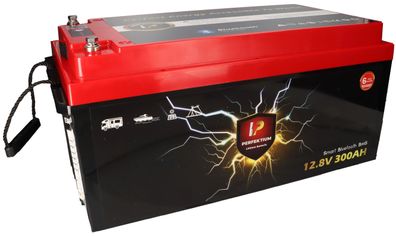 Perfektium LiFePO4 Batterie 12.8V 300Ah mit BMS Heizfolie & Bluetooth mit 0% MwSt ...