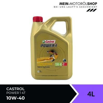 Castrol Power 1 4T 10W-40 4 Liter