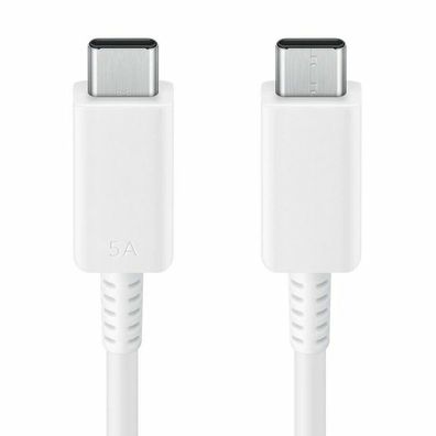 Samsung USB-C auf USB-C Kabel (5A) weiß EP-DX510JWE