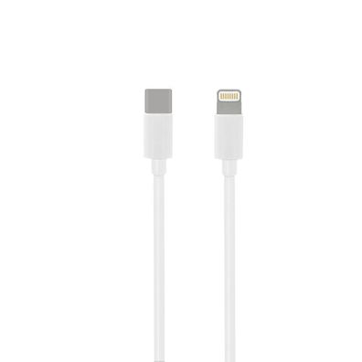 OEM USB-C zu Lightning MX0K2ZM / A, Original Chip, weiß, 1m