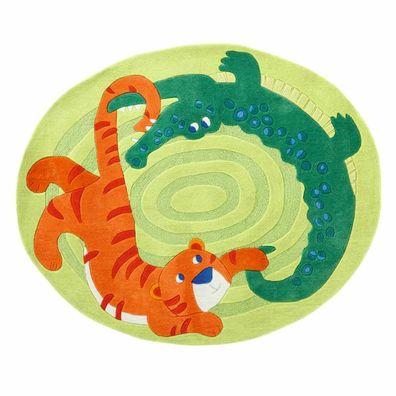 HABA Teppich Zoo Tiger Krokodil Spielteppich 7993 Kinder 160x130cm