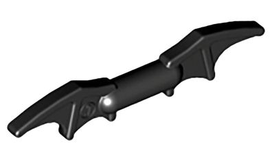 LEGO® Minifigur, Waffe Batman Batarang (2 Fledermausflügel mit Stange ) Neu - 1