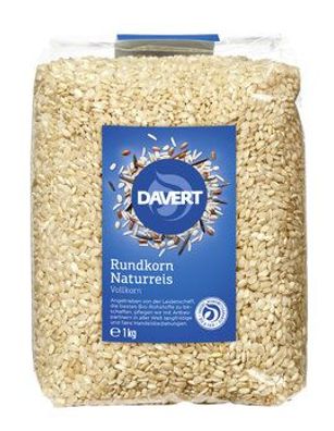 Davert 6x Rundkorn Naturreis 1kg 1kg